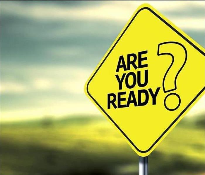 Sign saying "Are You Ready?"