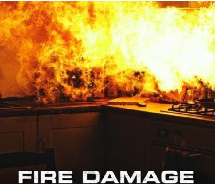 fire damage flames